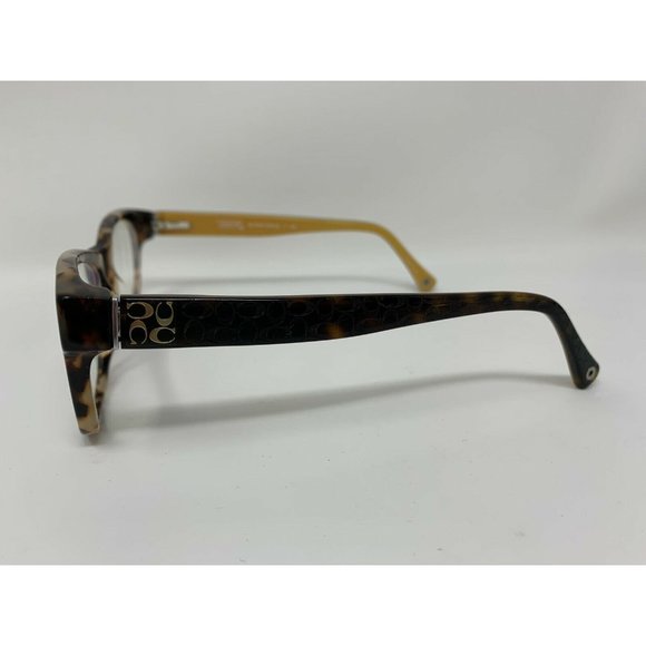 Coach Eyeglasses HC 6001 Emily T 5055 Dark Tortoise 50 [] 15 135 Flex Hinges - Picture 3 of 11